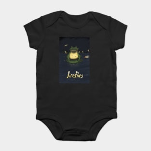 Fireflies Baby Bodysuit